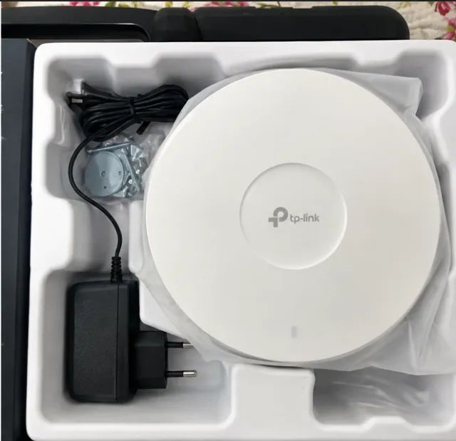 Access Point Tp-Link Eap610, Ax1800, 1775MBps Omada, Wi-Fi 6, Montável Em Teto