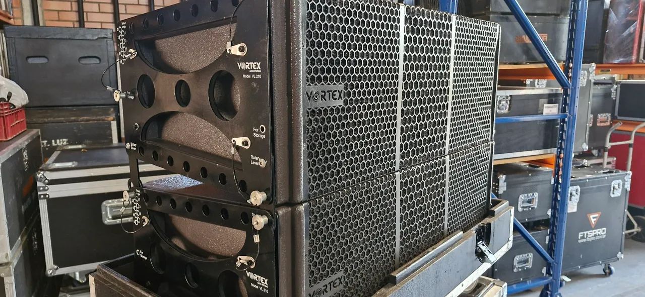 Line Array Vortex VL210 Sistema de Som - Foto 4