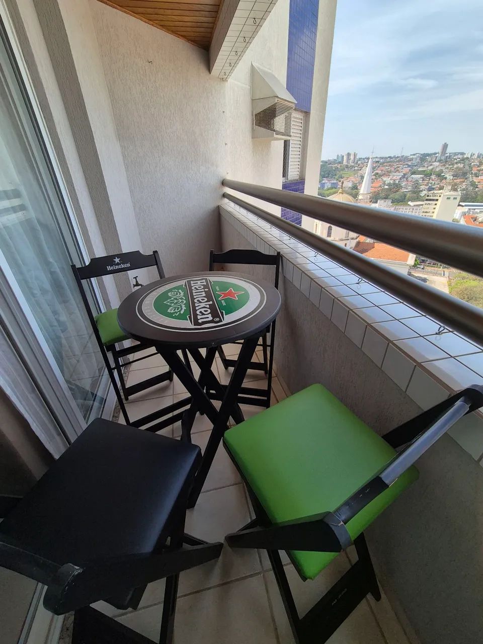 Conjunto de mesa bistro e 4 cadeiras - Foto 3