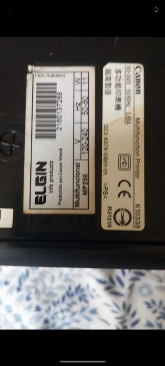 Impressora Canon Multifuncional MP250 - Foto 5