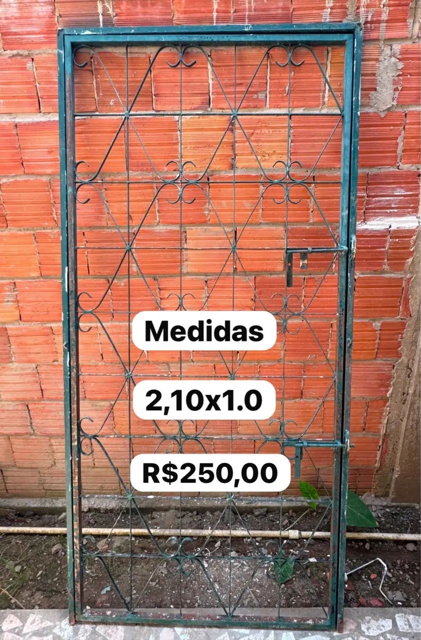 Grades de Ferro com Designer Retrô  - Foto 5