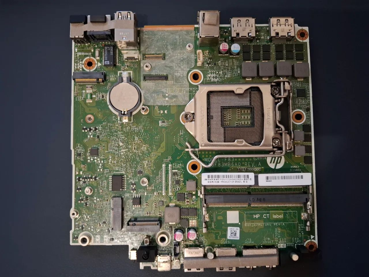 HP EliteDesk 800 G4 DM 65W (Desktop Mini) com defeito
