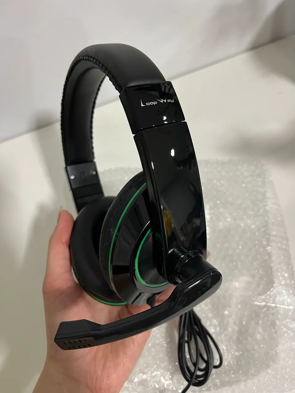 Headset Gamer Loop Way com Microfone - Nunca Usado - Foto 4