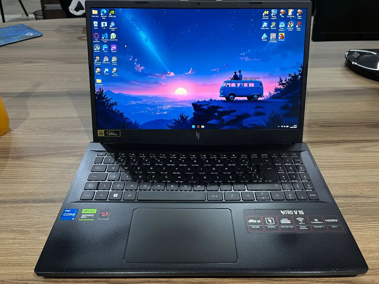 Acer nitro v15 rtx 3050 notebook gamer  - Foto 3