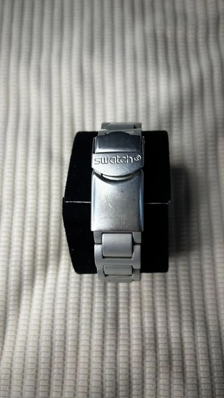 Relógio Prateado Swatch - Foto 2