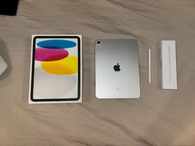 美品 iPad Air 第4世代 64GB + Apple Pencil セット iPad Air 4ª Geração 64GB + Apple Pencil (Impecável) - Tablets e E