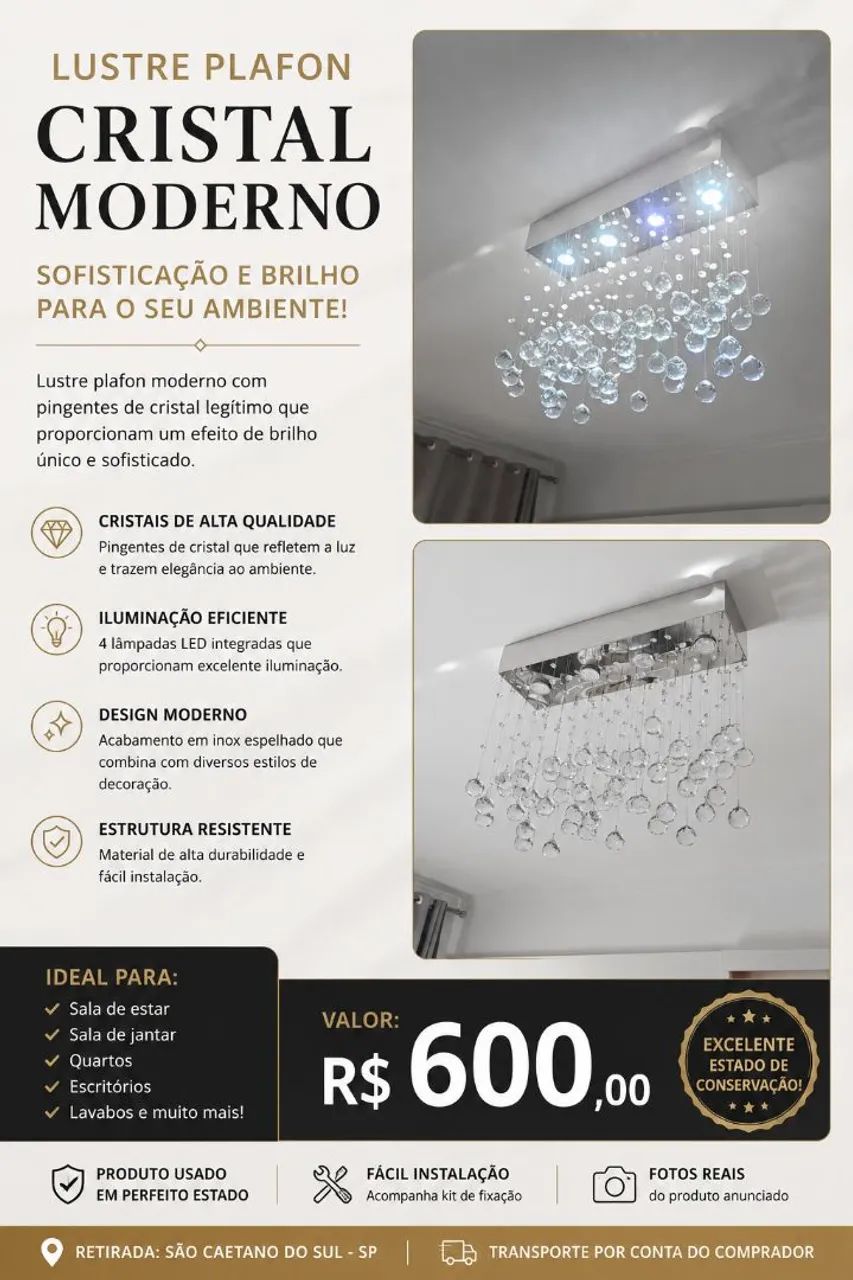 Lustre de cristal 