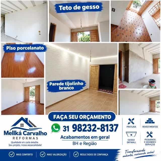 Empresa de constru ção e Reformas Residenciais e Comerciais em BH - Foto 4