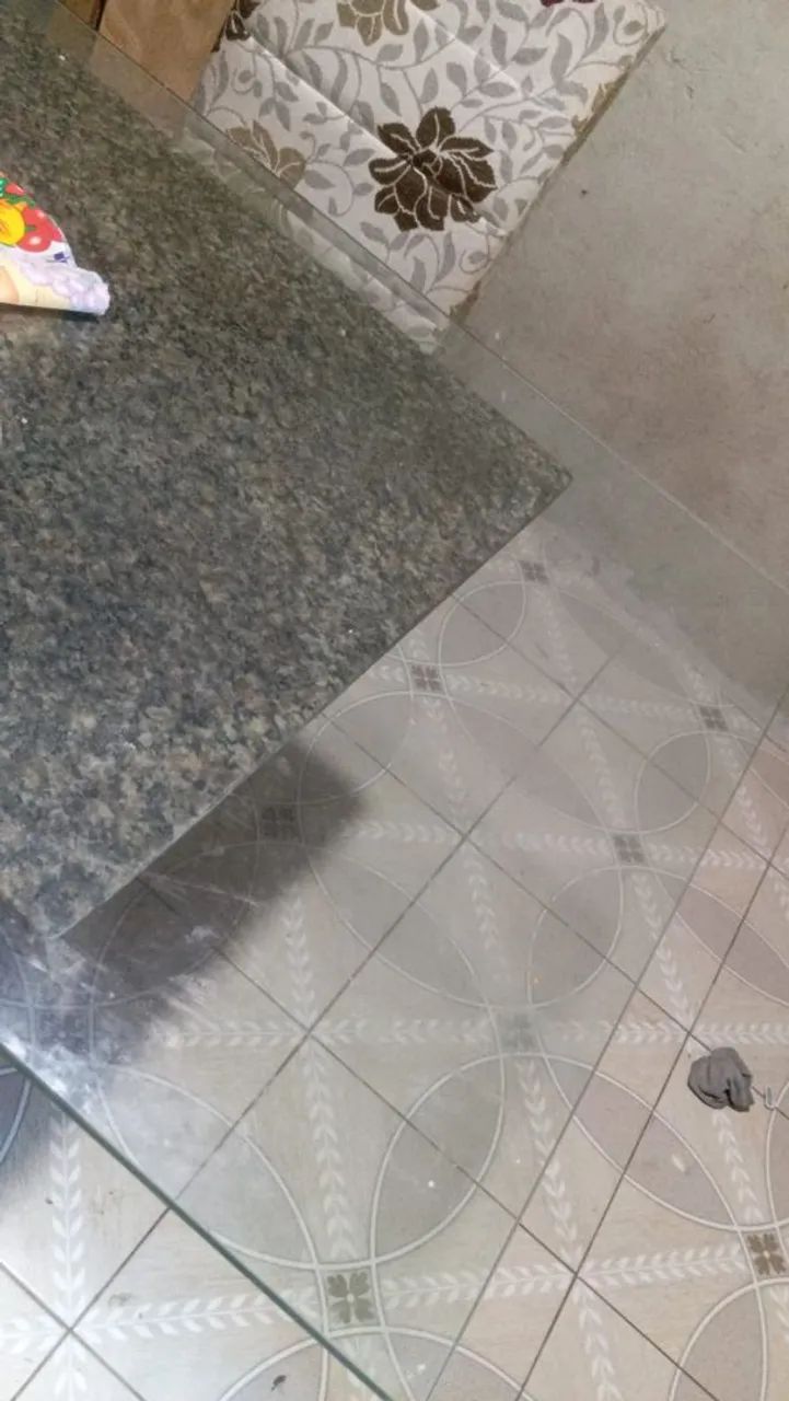 Vidro de mesa de 6 cadeiras 