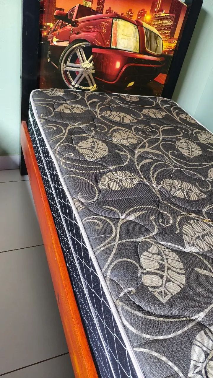 Cama de solteiro +colchão  - Foto 4