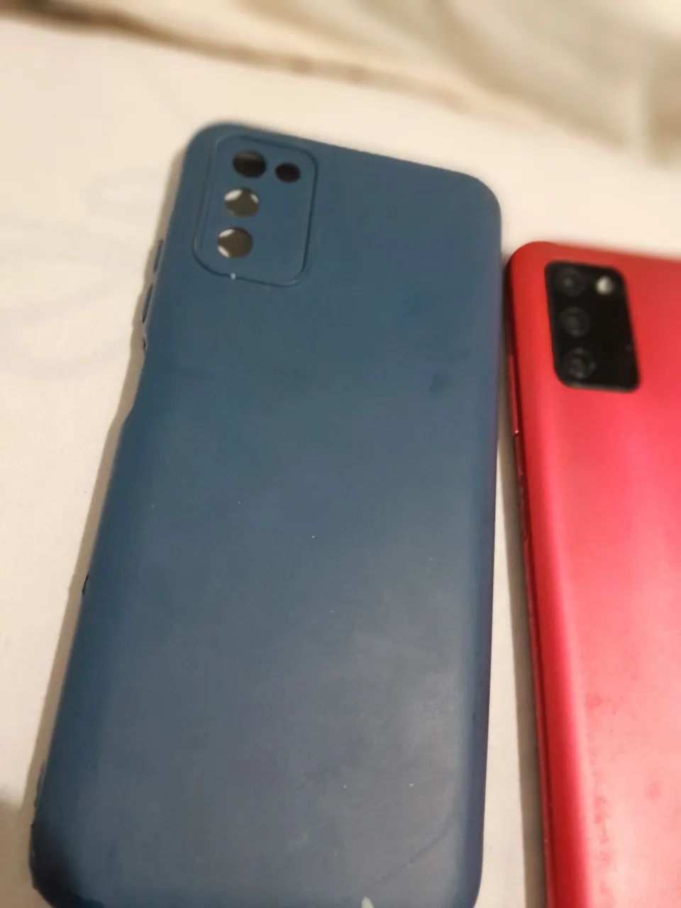 Vendo celular samsung A03, usado rosa com capa e sem carregador - Foto 2