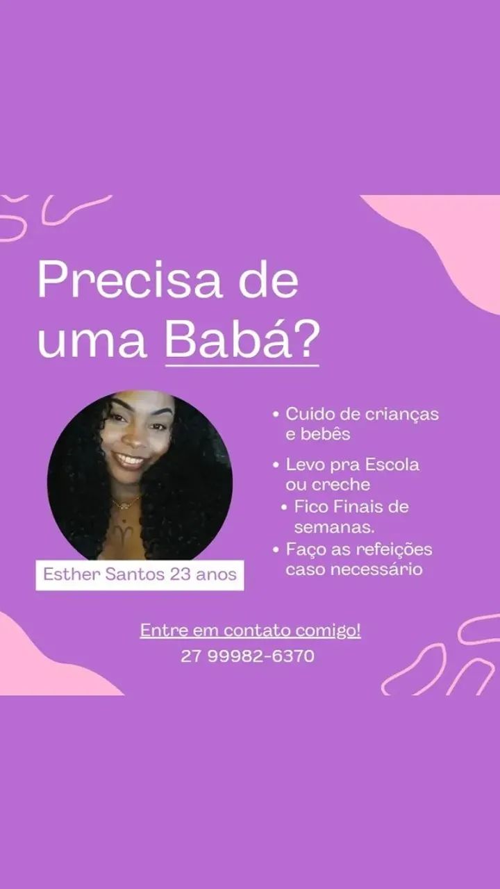 Precisando de Babá 