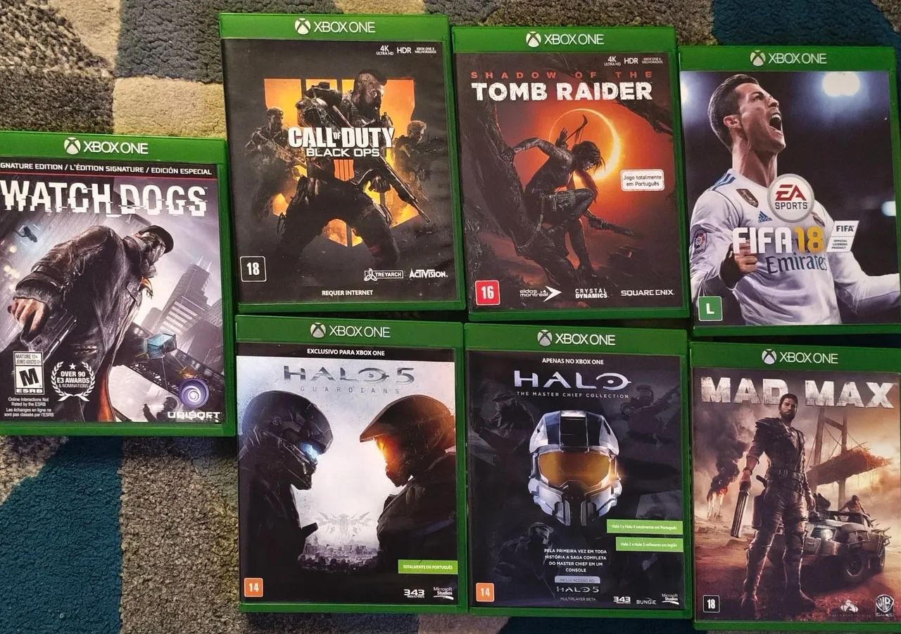 Jogos Xbox one 