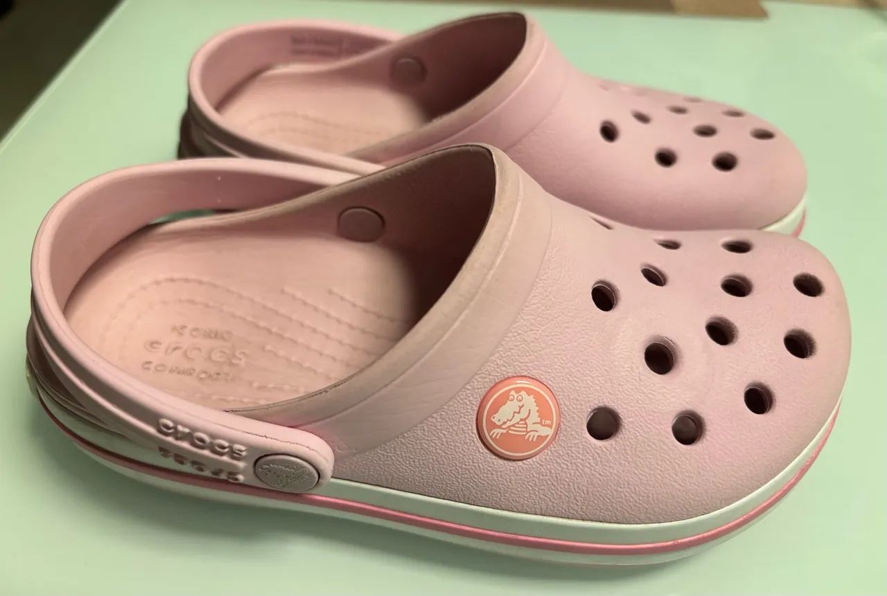 Crocs C11 rosa - Foto 4