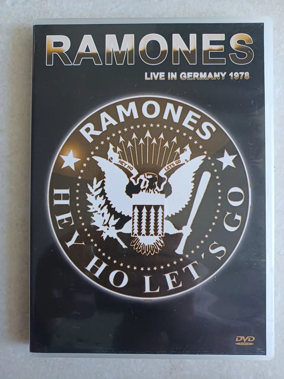 RAMONES - Live germany - DVD seminovo