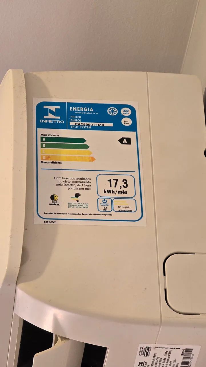 Ar Condicionado Split Philco 9000 Btus Frio 220v - Foto 5