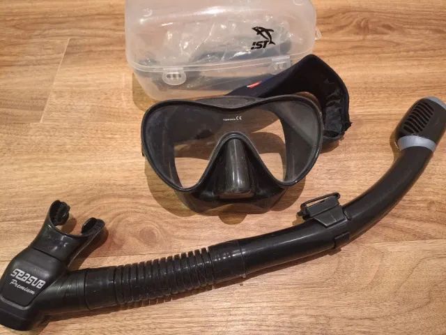 Kit de mergulho profissional - máscara e snorkel - Foto 2