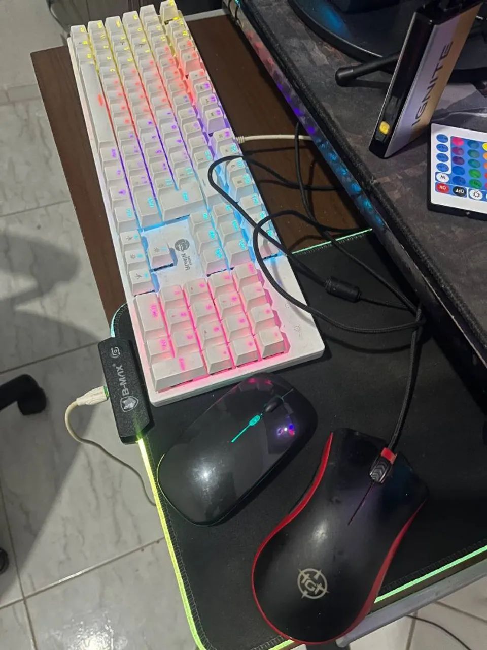 Kit teclado e mouses - Foto 2