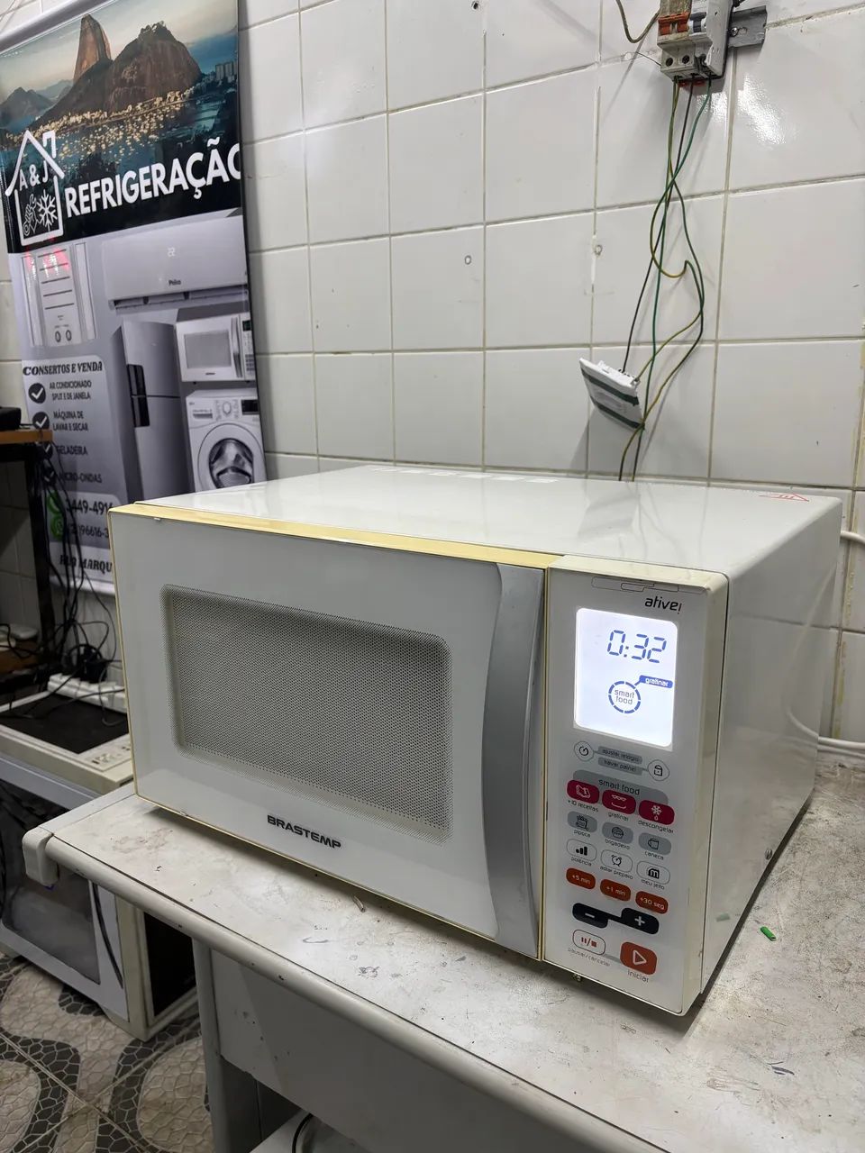 Microondas Brastemp Ative Branco  - Foto 2