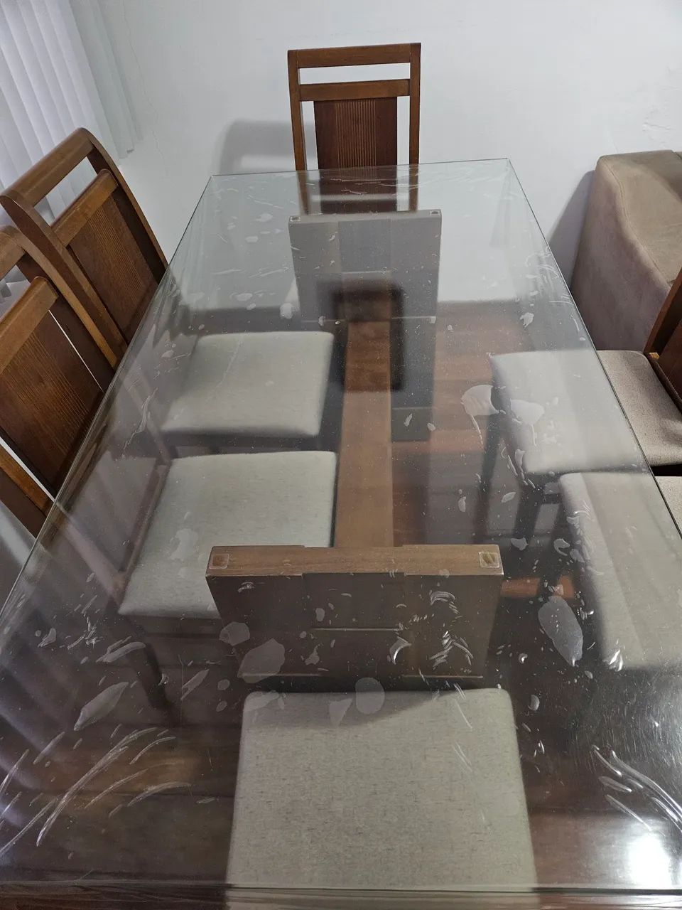 Vendo Mesa Madeira com 6 cadeiras - Foto 2
