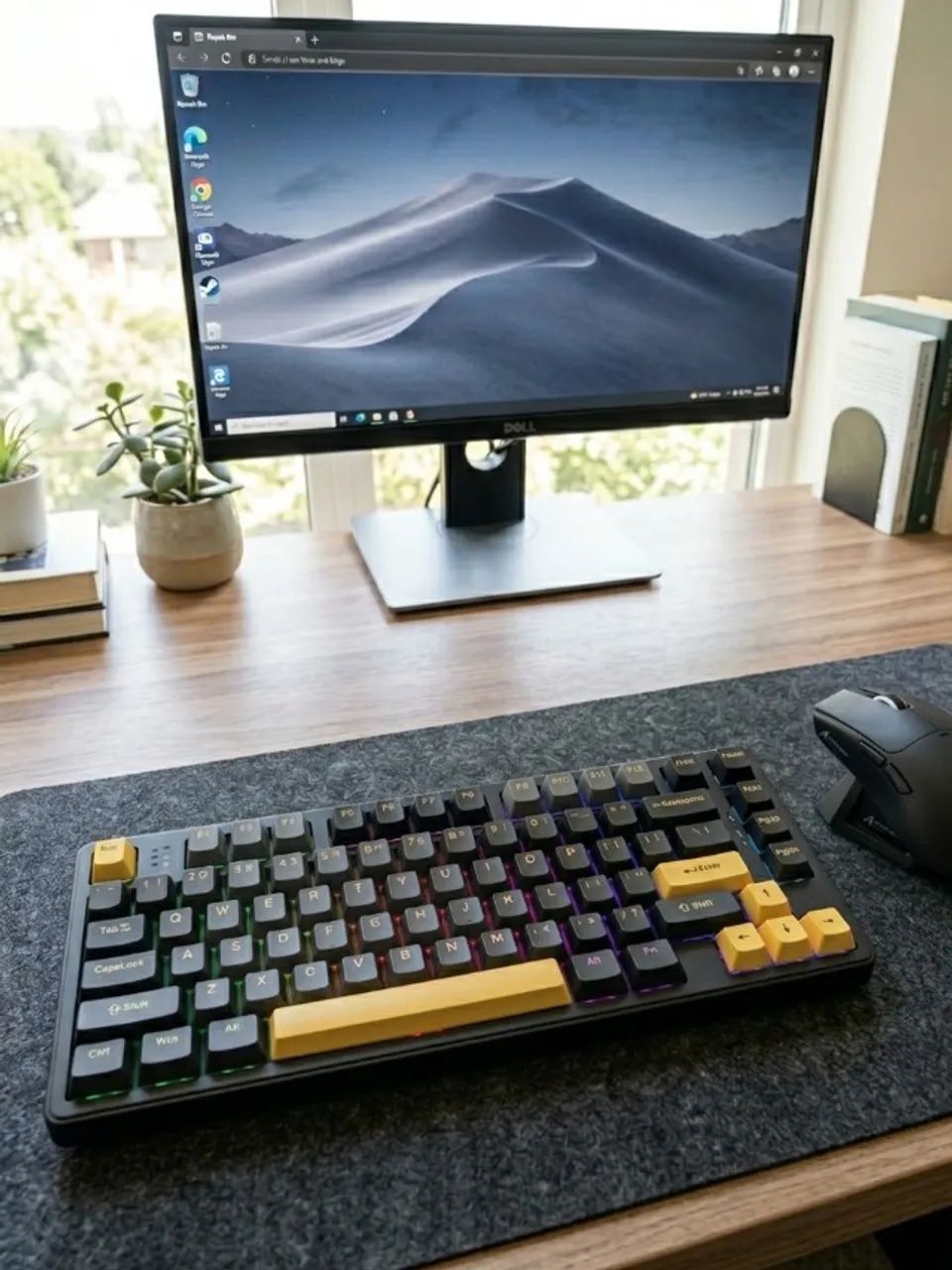 Teclado Mecânico Gamer  Attack Shark ? Tri-Mode (2.4G / Bluetooth 5.0 / USB-C), e RGB - Foto 2