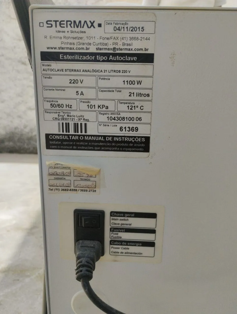 esterelizador autoclave