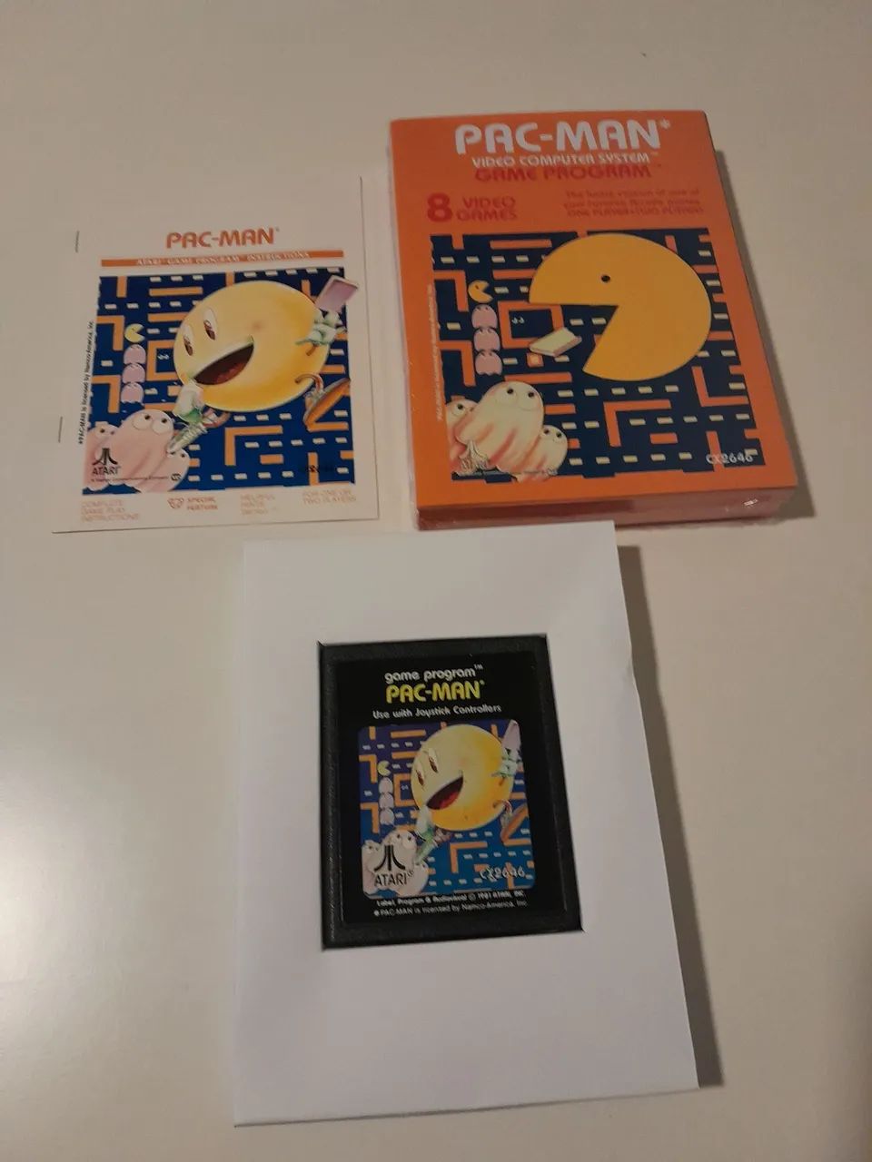 Pac man atari original americano 