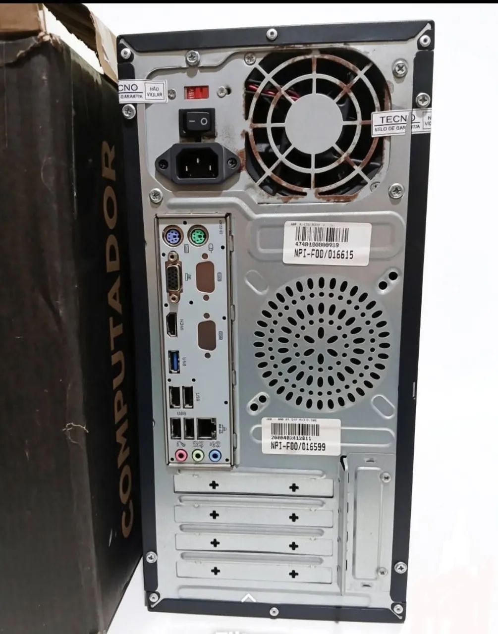 GABINETE GOLDENTEC + caixa original  - Foto 3