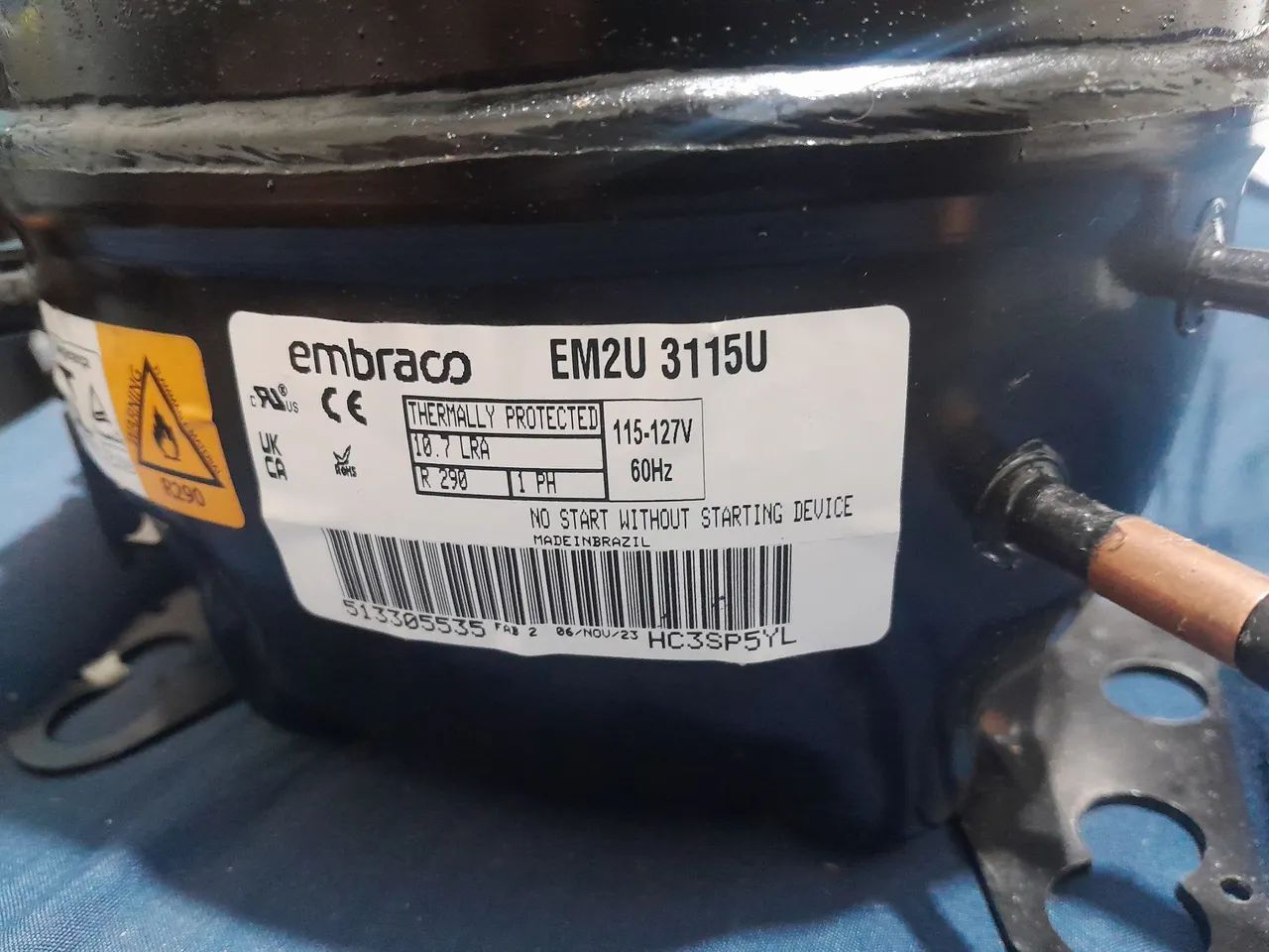 Compressor p/ Geladeira  - Foto 2