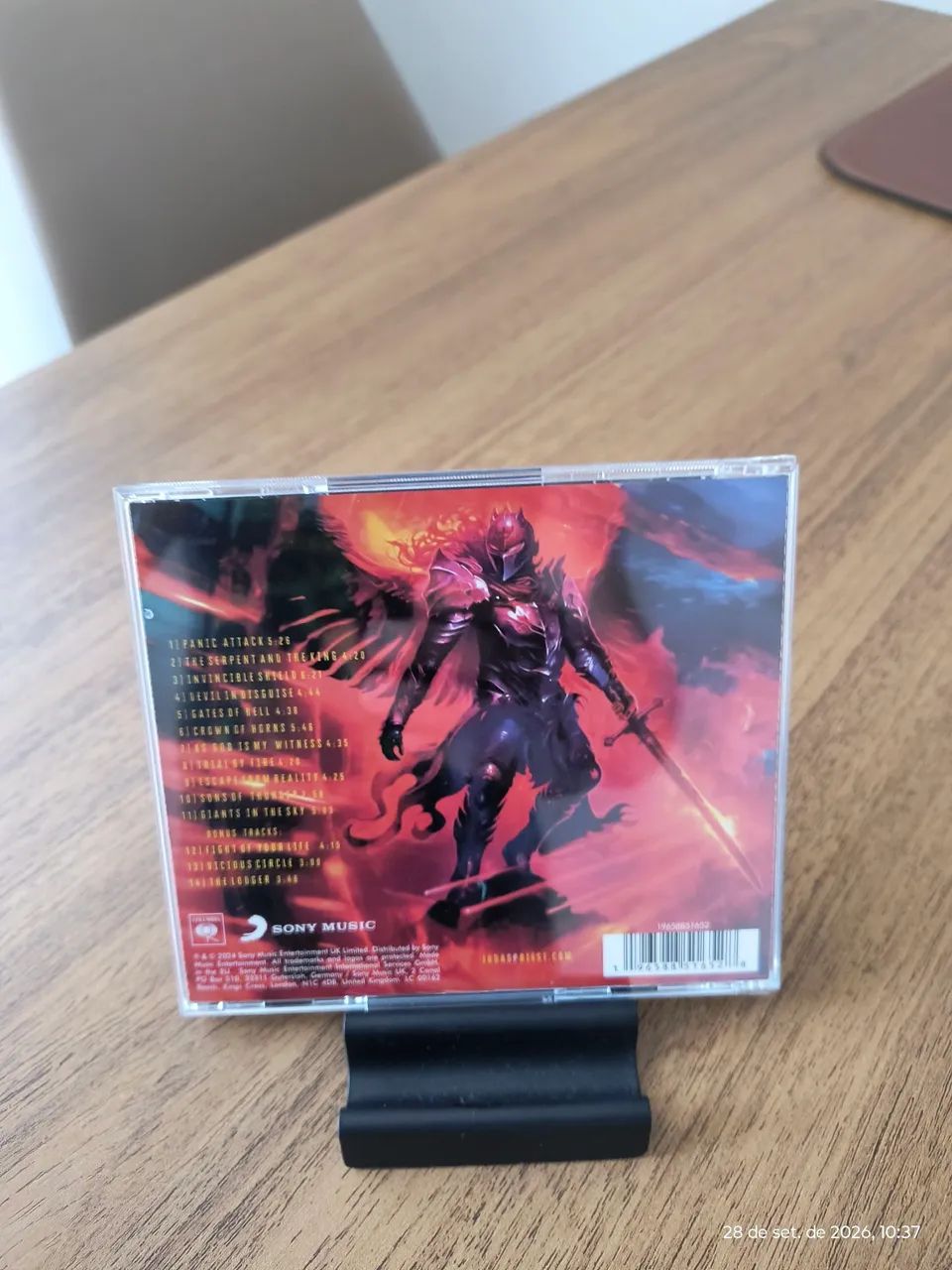 Cd Judas Priest Invincible Shield - Foto 2
