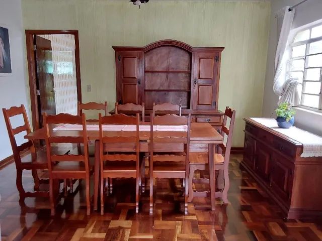 Cristaleira e Mesa  de Jantar expansível  - Foto 4
