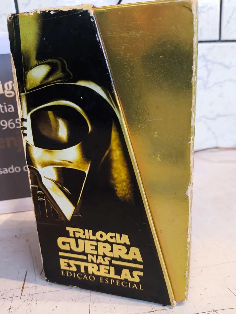 Box VHS - Trilogia Clássica Star Wars - Edição Especial (Fitas Verdes) - Foto 5