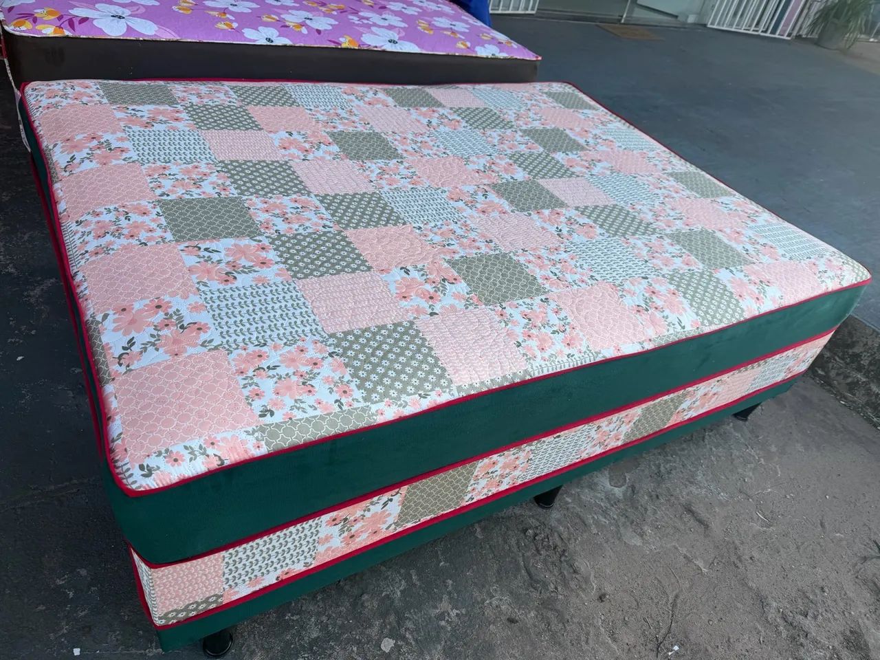 Cama casal mola com espuma - Foto 4