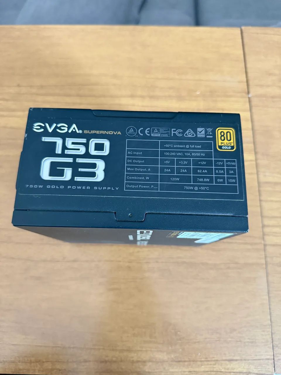 FONTE COOLER MASTER 750W 80 PLUS GOLD  - Foto 3