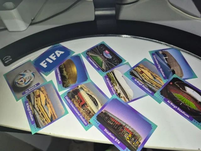 Figurinhas FWC, Bola, FIFA e Estádios Copa Catar 2022 (Valor Unitário) - Foto 3