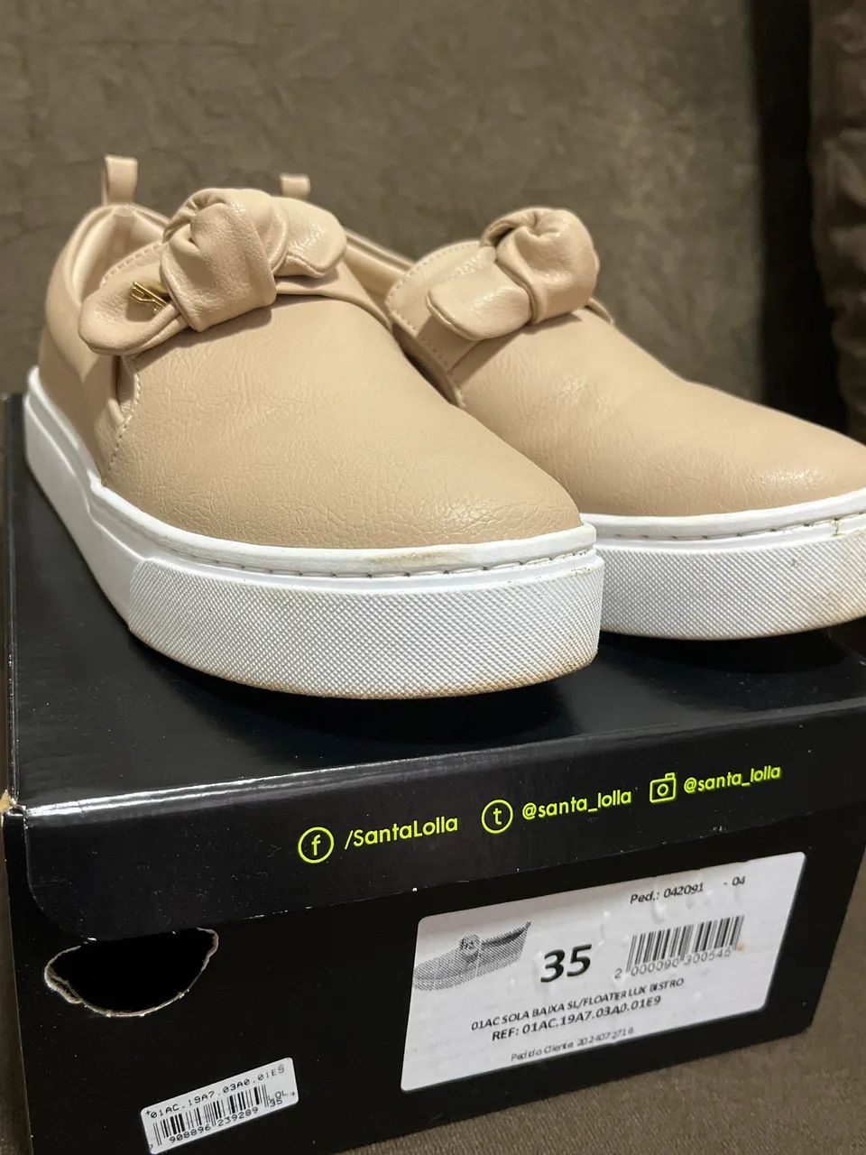 Calçado feminino 