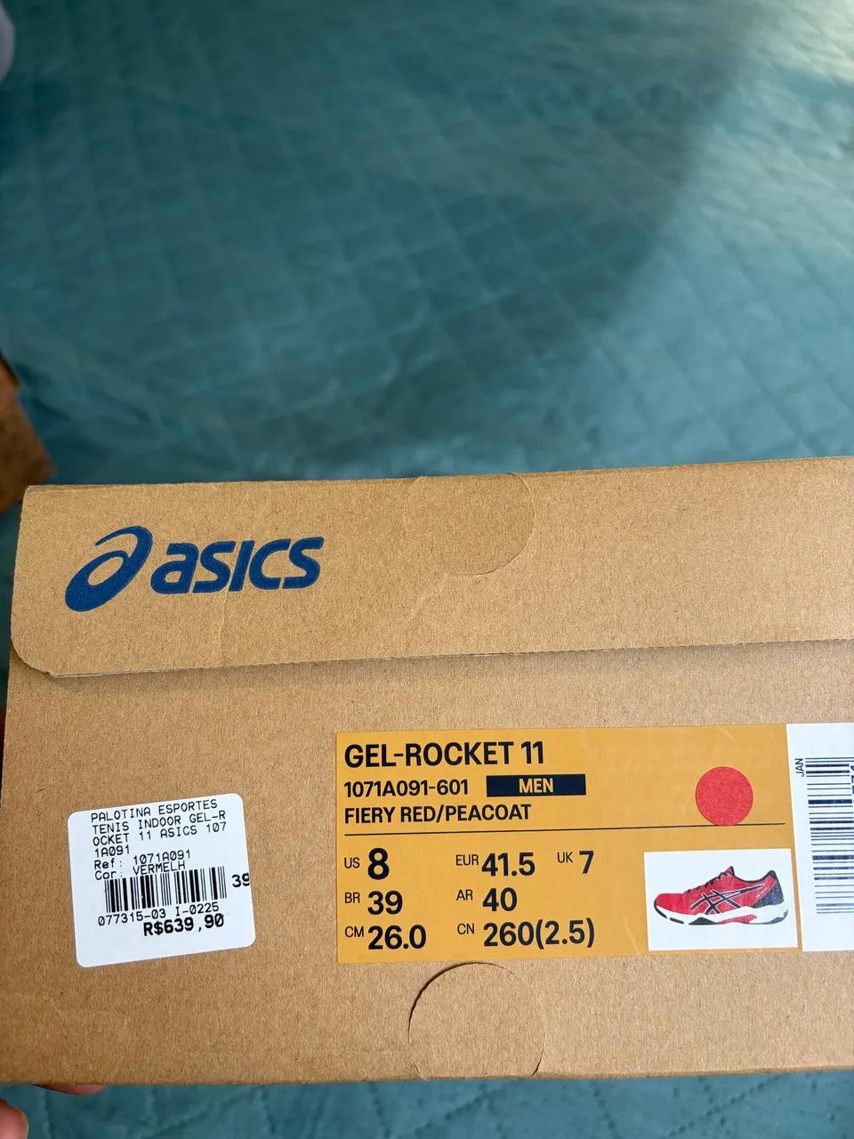 Tênis ASICS Gel-Rocket 11n39 - Foto 2
