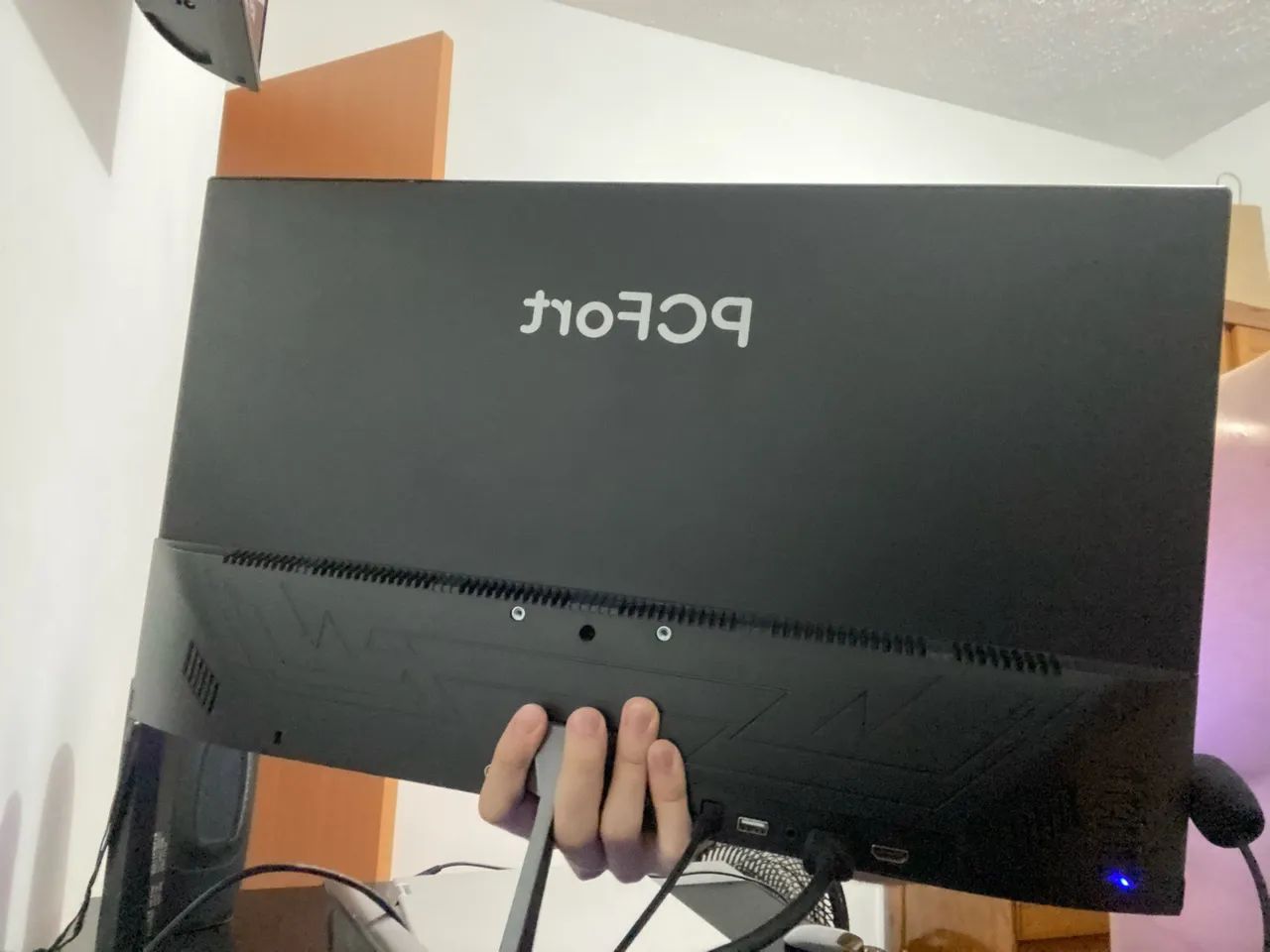 Monitor PcFort 165hz 23.8 polegadas FULL HD VÁ - Foto 4