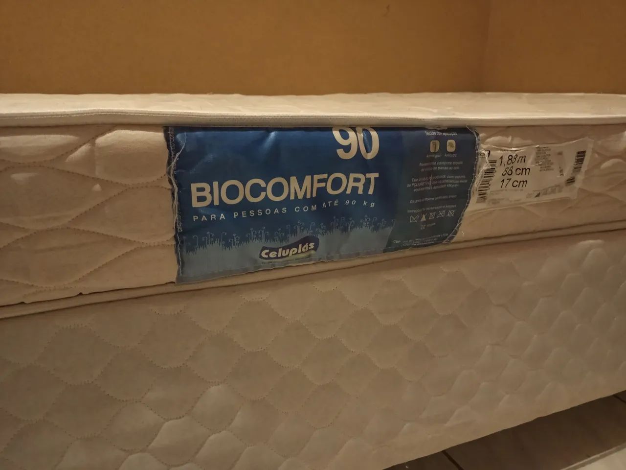 Colchão de solteiro + cama box  - Foto 2