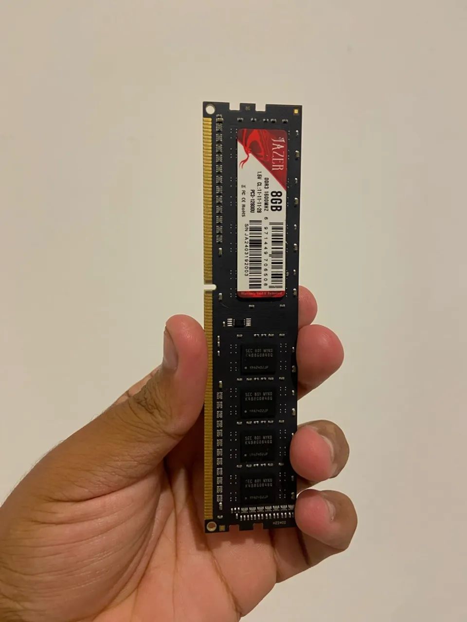 Memória ram 8GB DDR 3 1600 - Foto 2