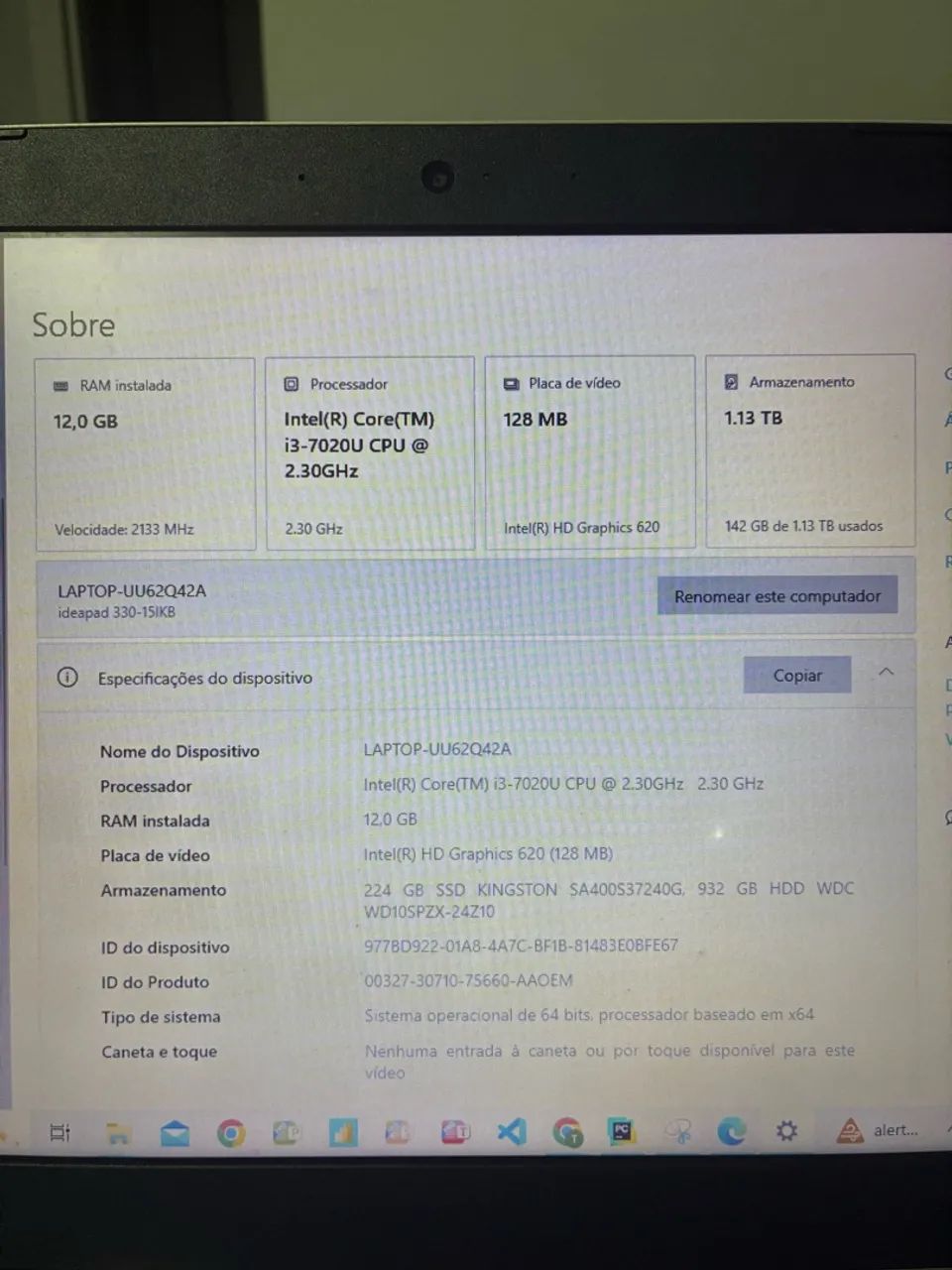 Notebook Lenovo IdeaPad 330 - Foto 4