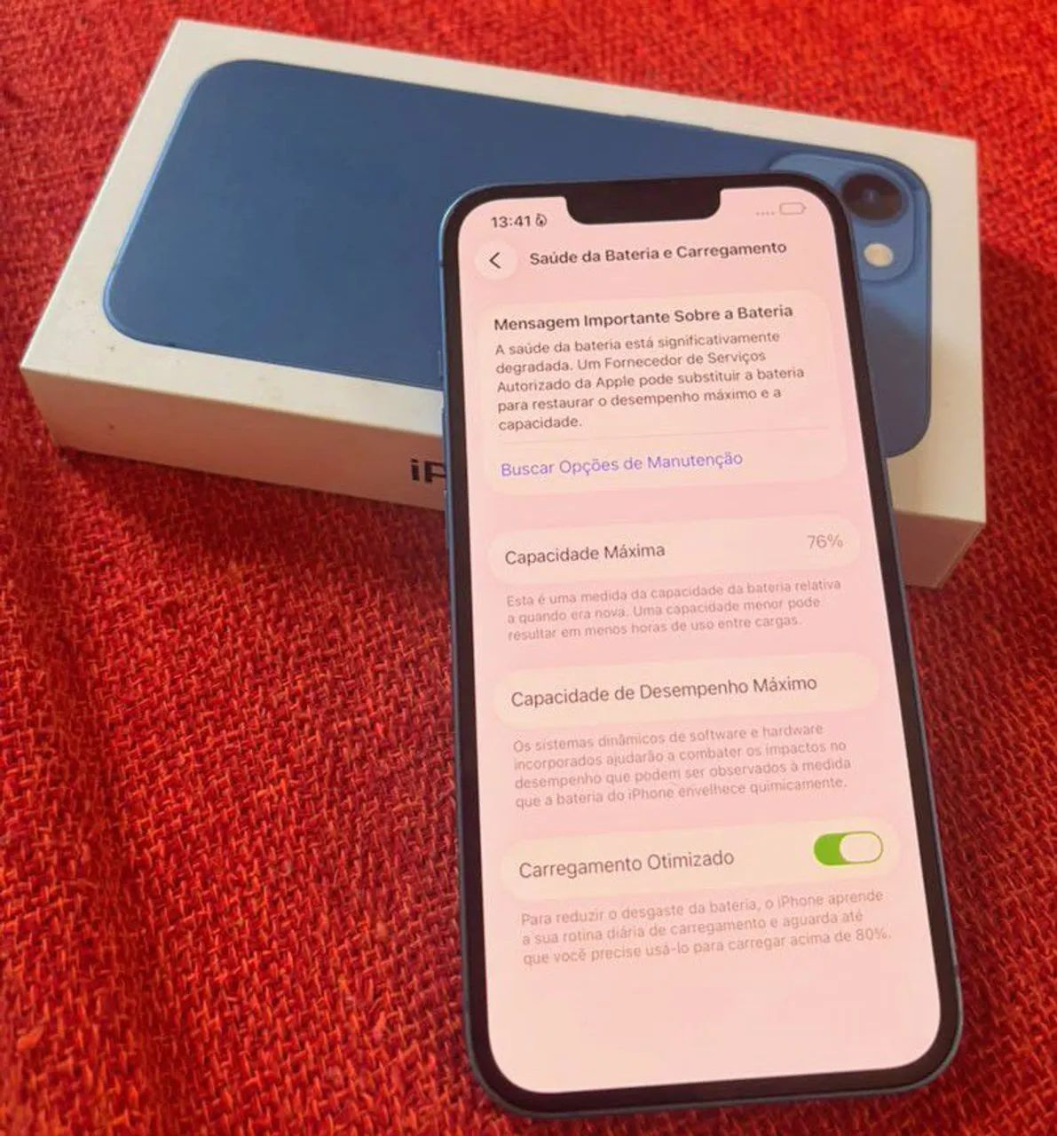 iPhone 13, Azul 256g - Foto 4