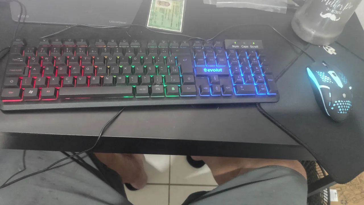 Notebook gamer completo,monitor 34 polegadas curvado+periféricos - Foto 4