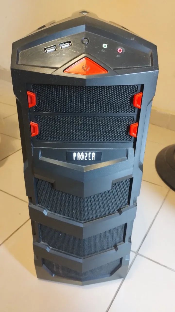 Gabinete ATX c/ janela e 2 FAN´s