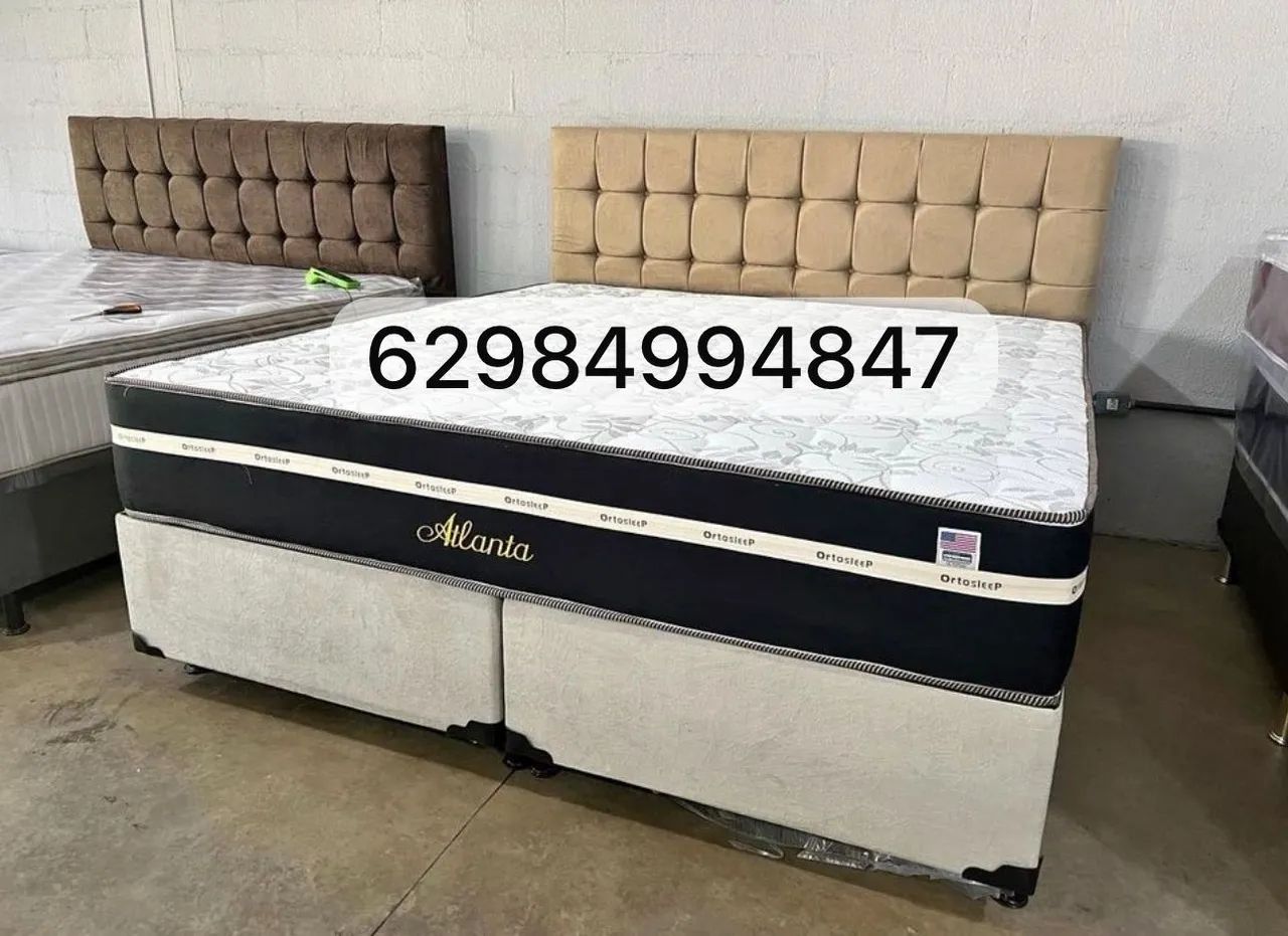 Cama box super king molas ensacadas mega oferta 