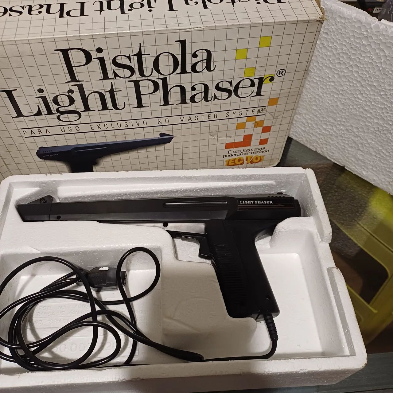 Pistola Master system Na Caixa