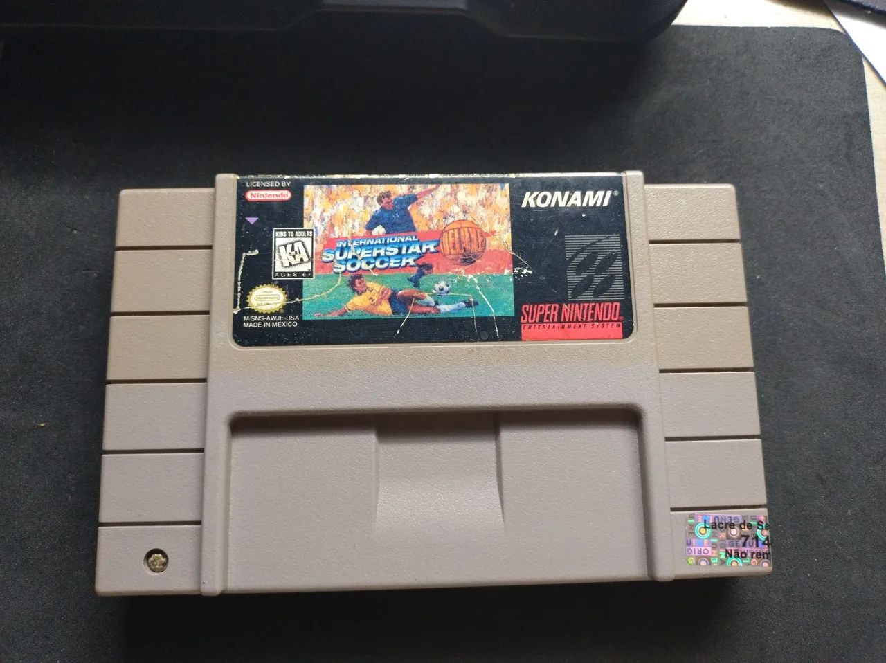 Starsoocer original do super Nintendo 