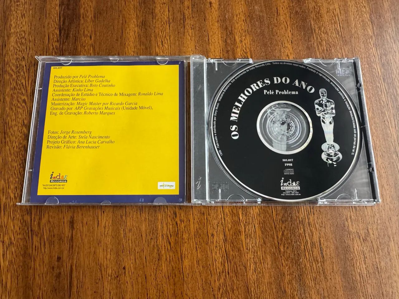 CD ORIGINAL - Os melhores do ano - Pelé Problema - Foto 4