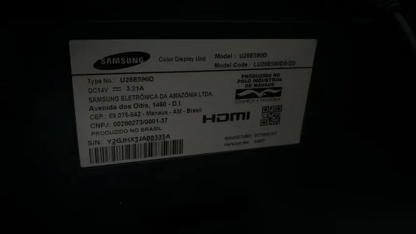 Monitor Samsung 4k 60hz 28 polegadas Aceito cartão - Foto 4