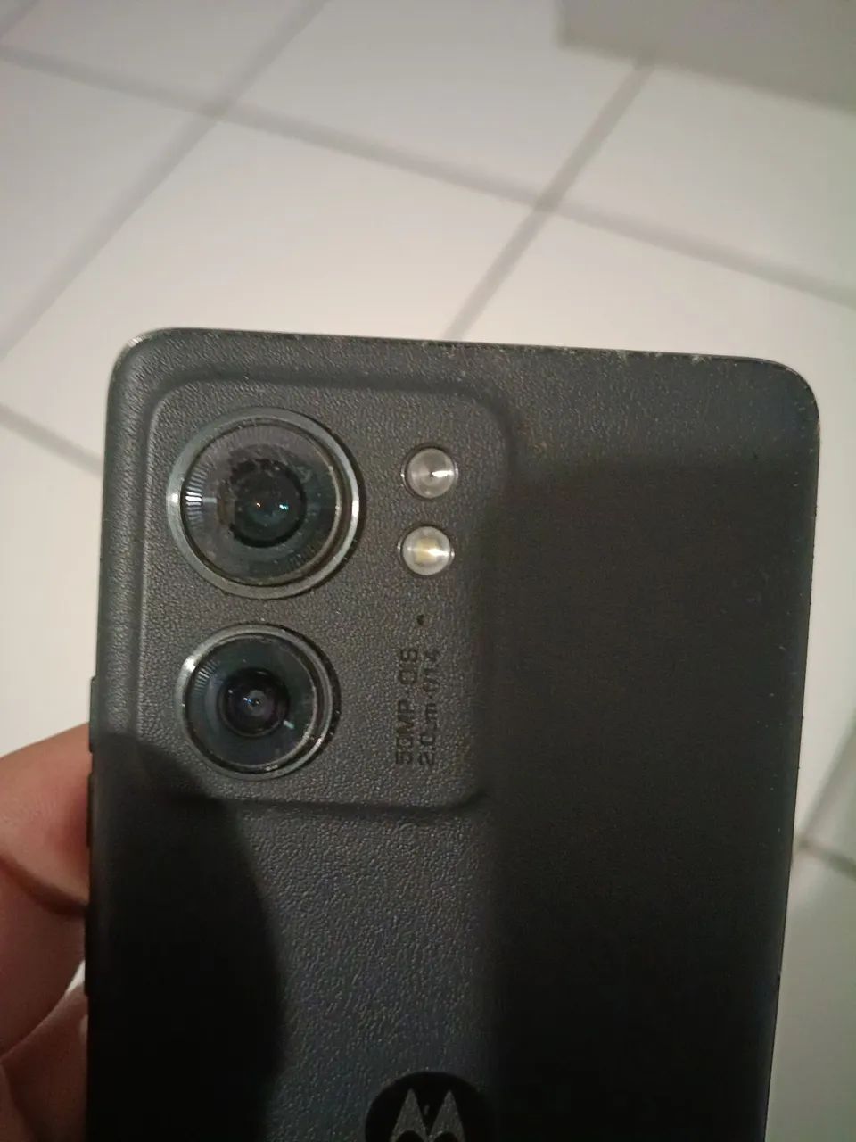 Moto Edge 40 frontal quebrada. - Foto 4